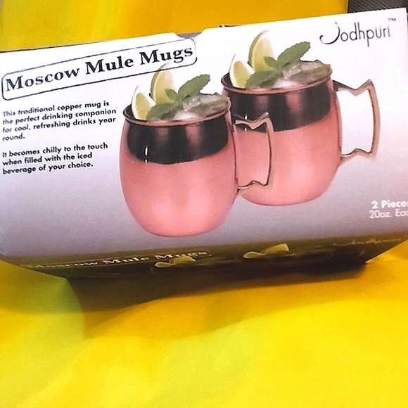 Jodhpuri Moscow Mule Mugs - Picture 1 of 2